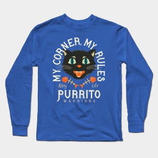 Alley Cat Purrito Warriors Long Sleeve T-Shirt